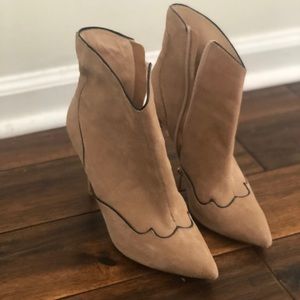 RAYE leather Heeled booties